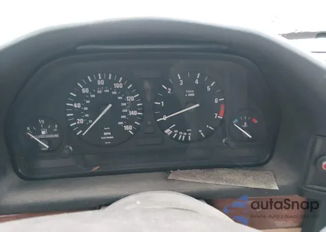 1990 BMW 535 I z USA, uszkodzony, nr VIN WBAHD1316LBF10766